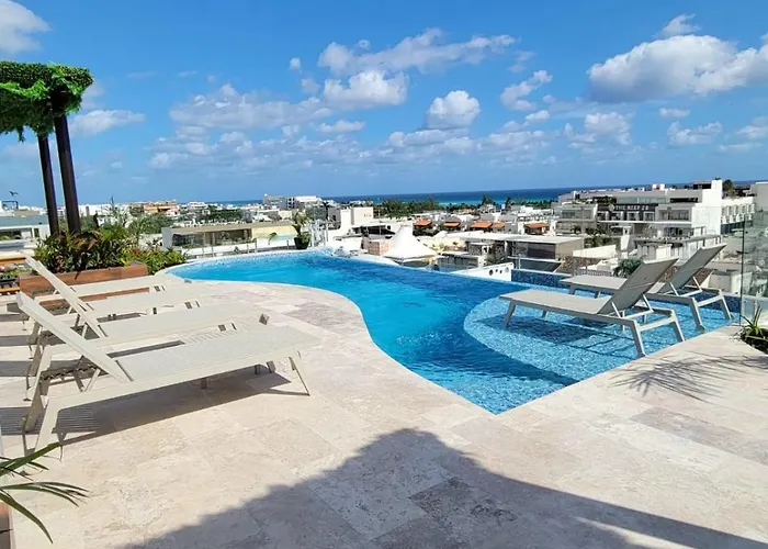 Fusion Perfecta, Comodidad, Lujo Y Ubicacion Apartamento Playa del Carmen